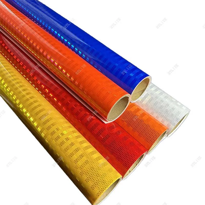 ПММА Алмазная призматическая Отражающая пленка для уличного