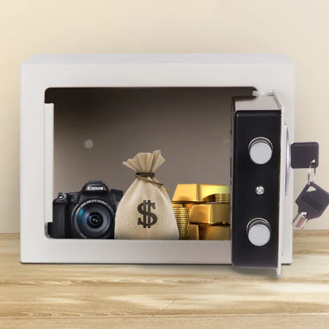 Mini Digital Security Safe Box Electric Steel Password Locker for Money and Valuables