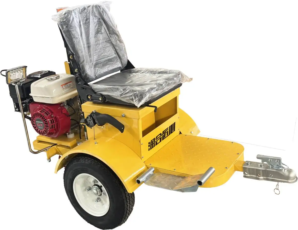 Hydraulic road marking machine with Danfoss system