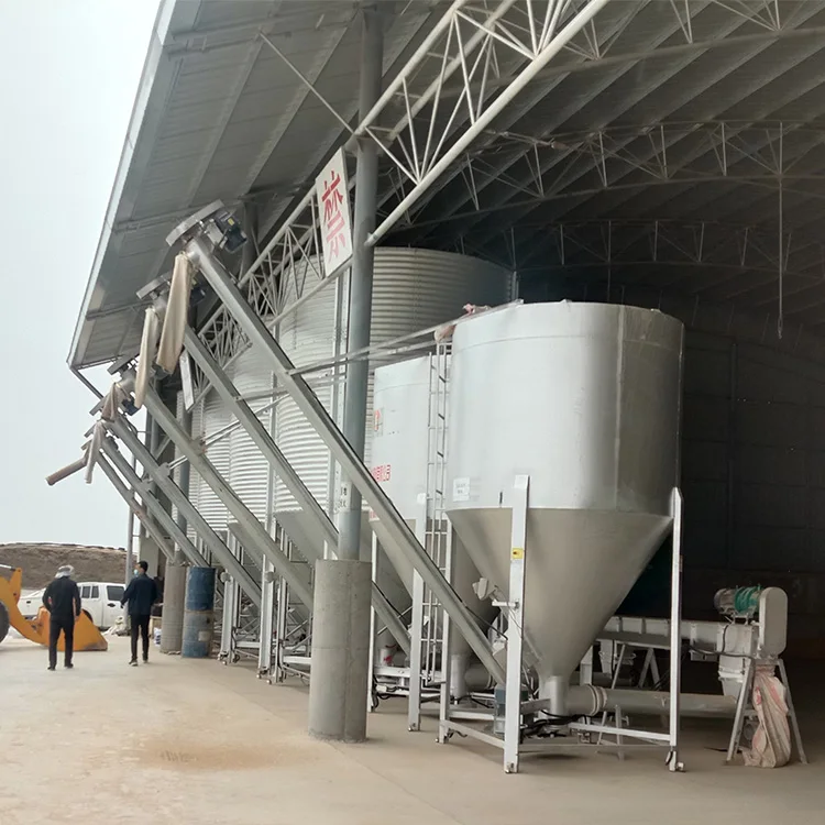High Productivity Automatic Poultry Feed Mill Machine Animal Farm ...