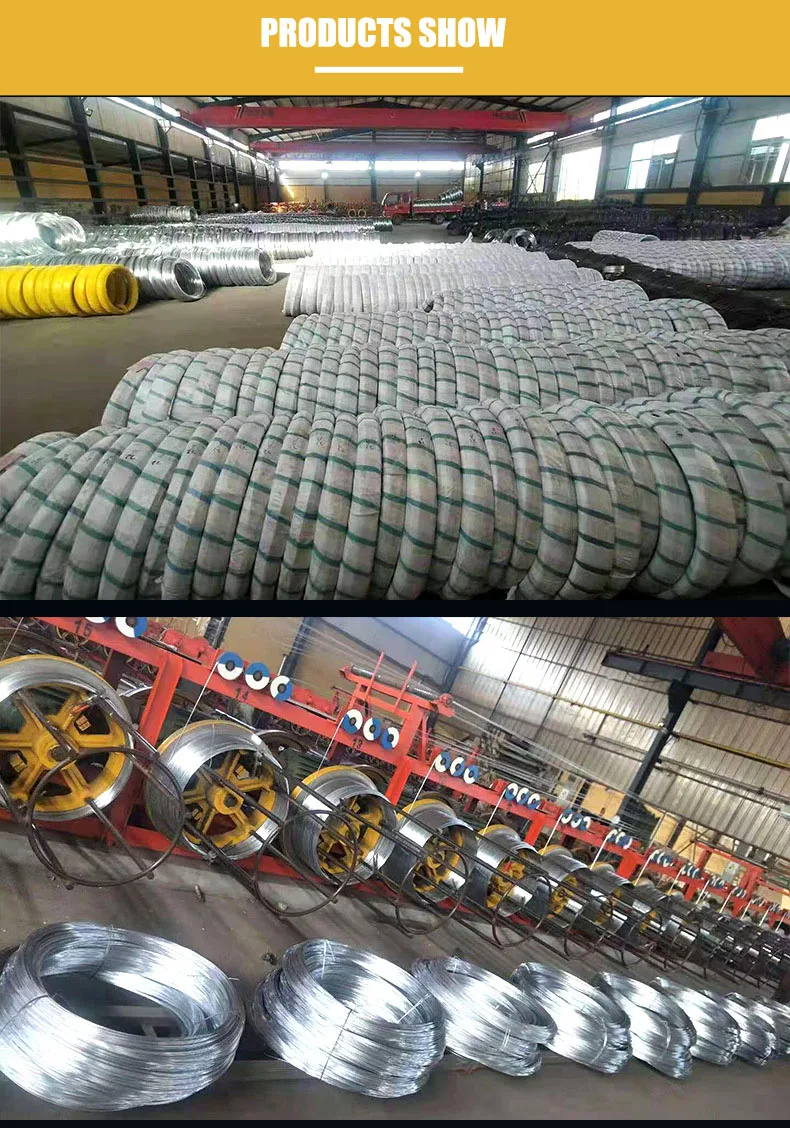 2.2mm 220g/mm2 Heavy Zinc Coated Hot Dipped Galvanized Steelwire