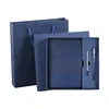 Blue(3 Pieces : Notebook+Pen+Refill)