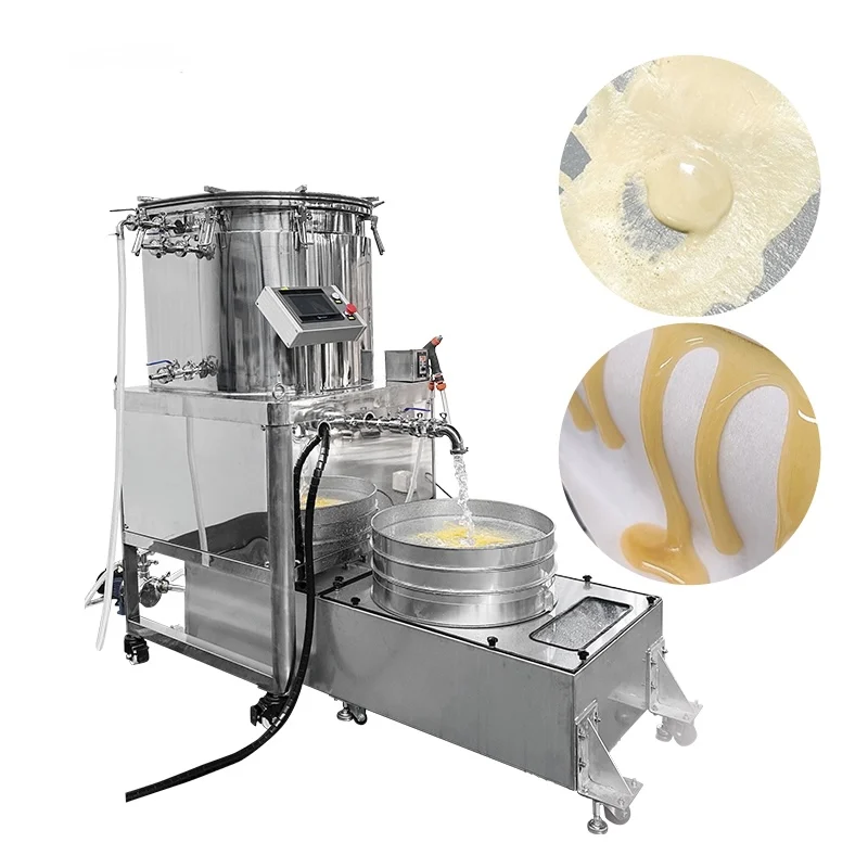 vortex Ice Bubble Water Washing Separator Solventless Extraction Machine