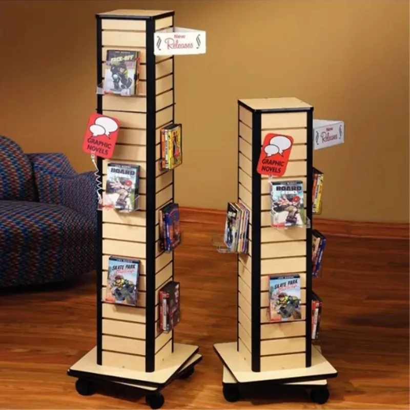 Bevis Customizable Wood Gift Card  Display Rack Factory for Supermarket and Mall