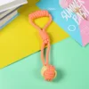 Orange hand-tied rope ball 80g 30cm