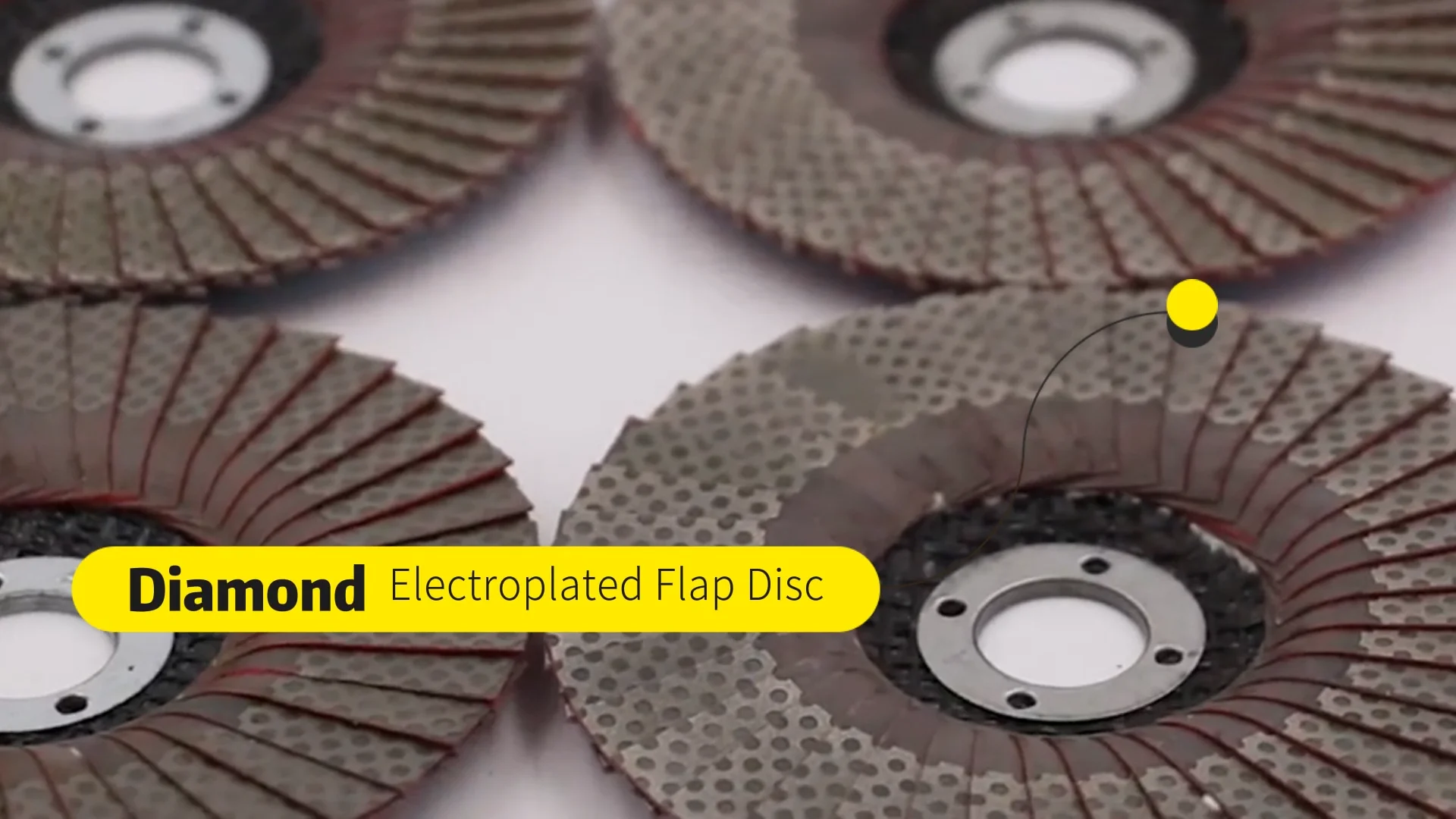 Wholesale 4.5inch 100mm Electroplated Diamond Grinding Flap Disc For