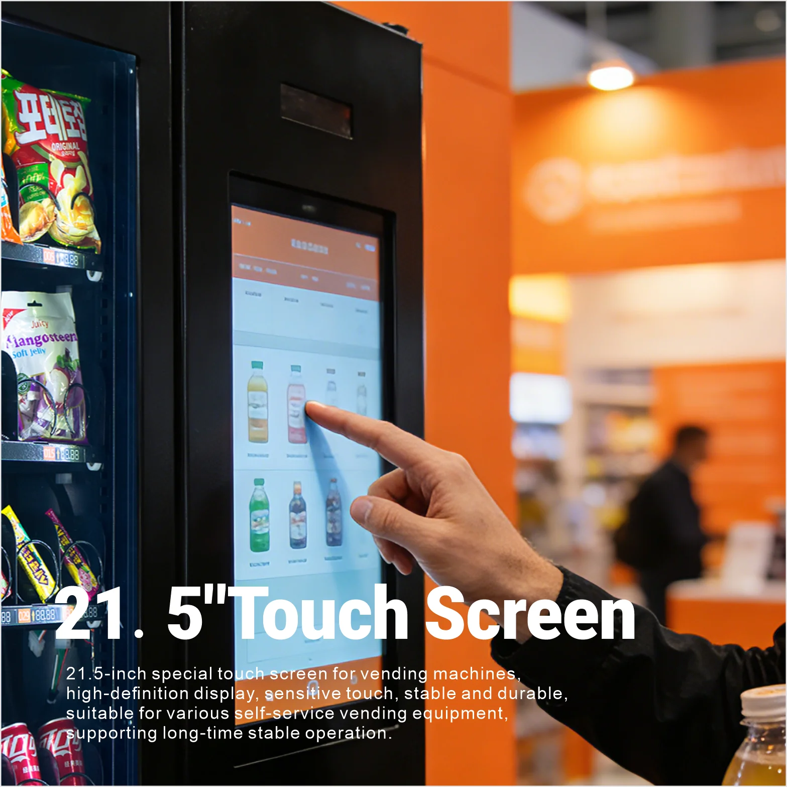 Snack or Sandwich Vending Machine with Drop Sensor & MDB