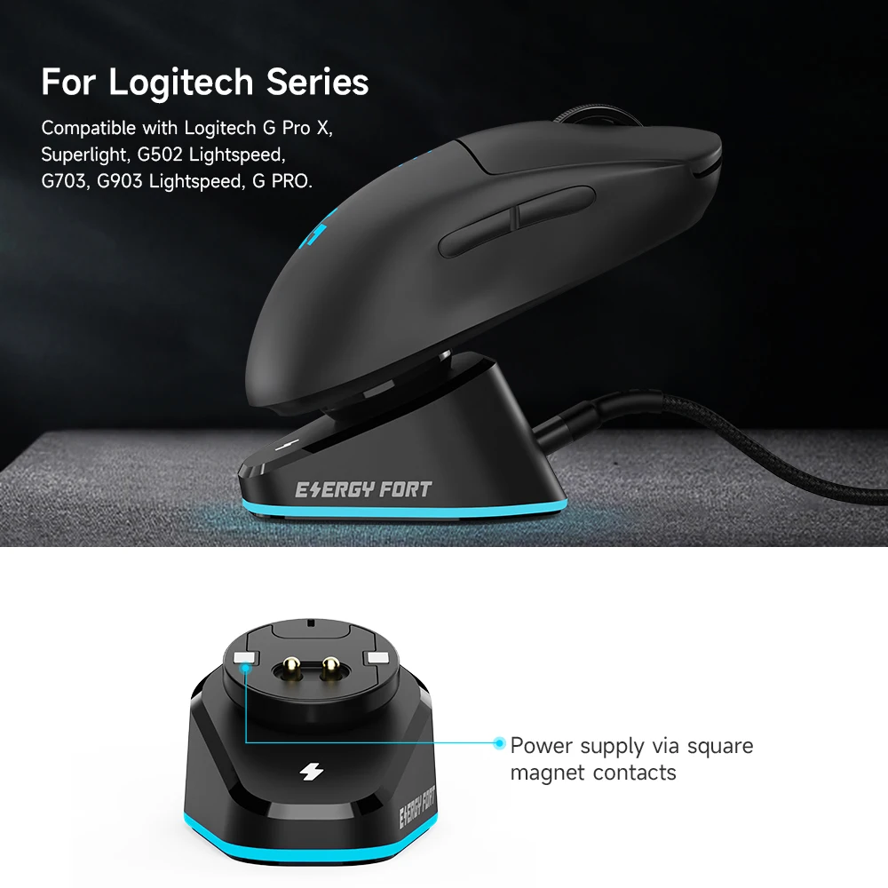 Logitech PRO superlight ワイヤレス充電 Logitech PRO superlight