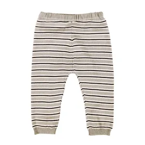 New Arrival Clothes Korean Kids Striped Thick Warm Cotton Leggings Pants