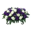 Blanco + morado