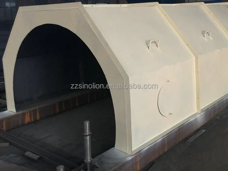 No Dust Pollution Charcoal Powder Rotary Screen for Charcoal Powder Screening