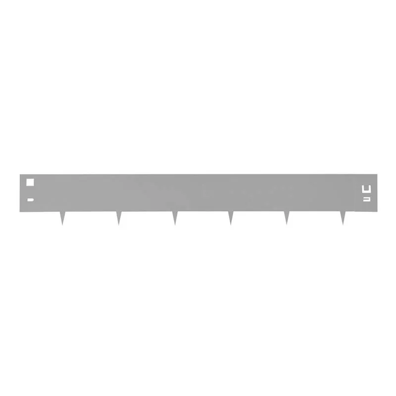 Customize Galvanized Steel Landscape Edging 40" X 8" Metal Garden Border Lawn Edging for Landscaping Tree Rings Yard & Pathway