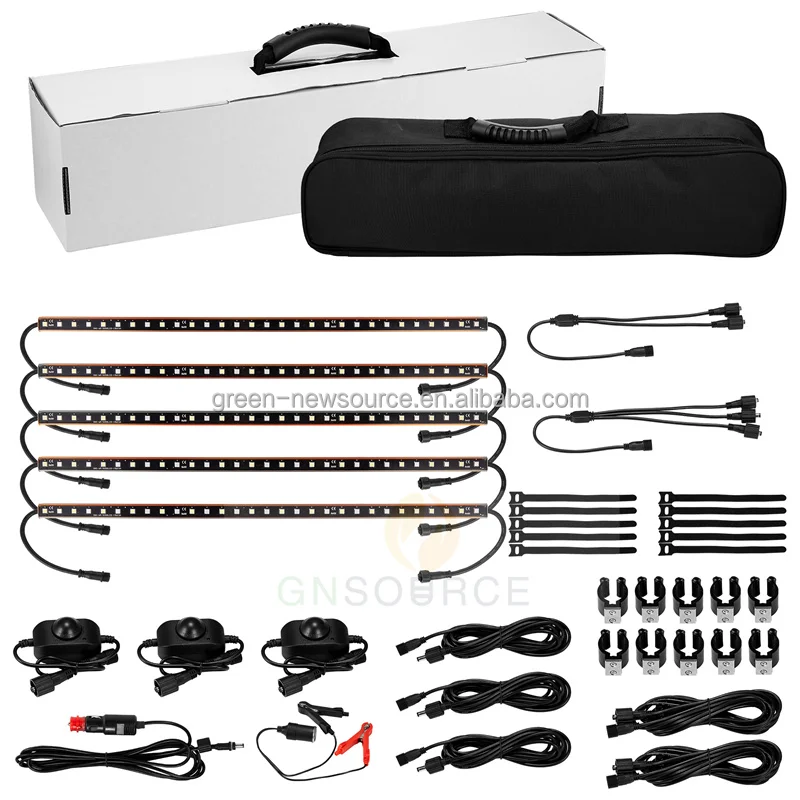 12v Offroad Camper Lights Red White Colour Dimmable Led Campervan