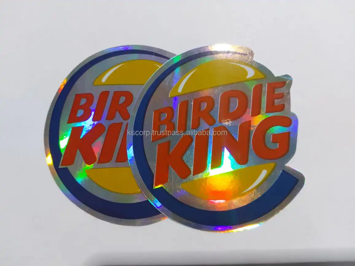 Custom Holographic Vinyl Stickers Anime Holographic Pvc Vinyl Stickers