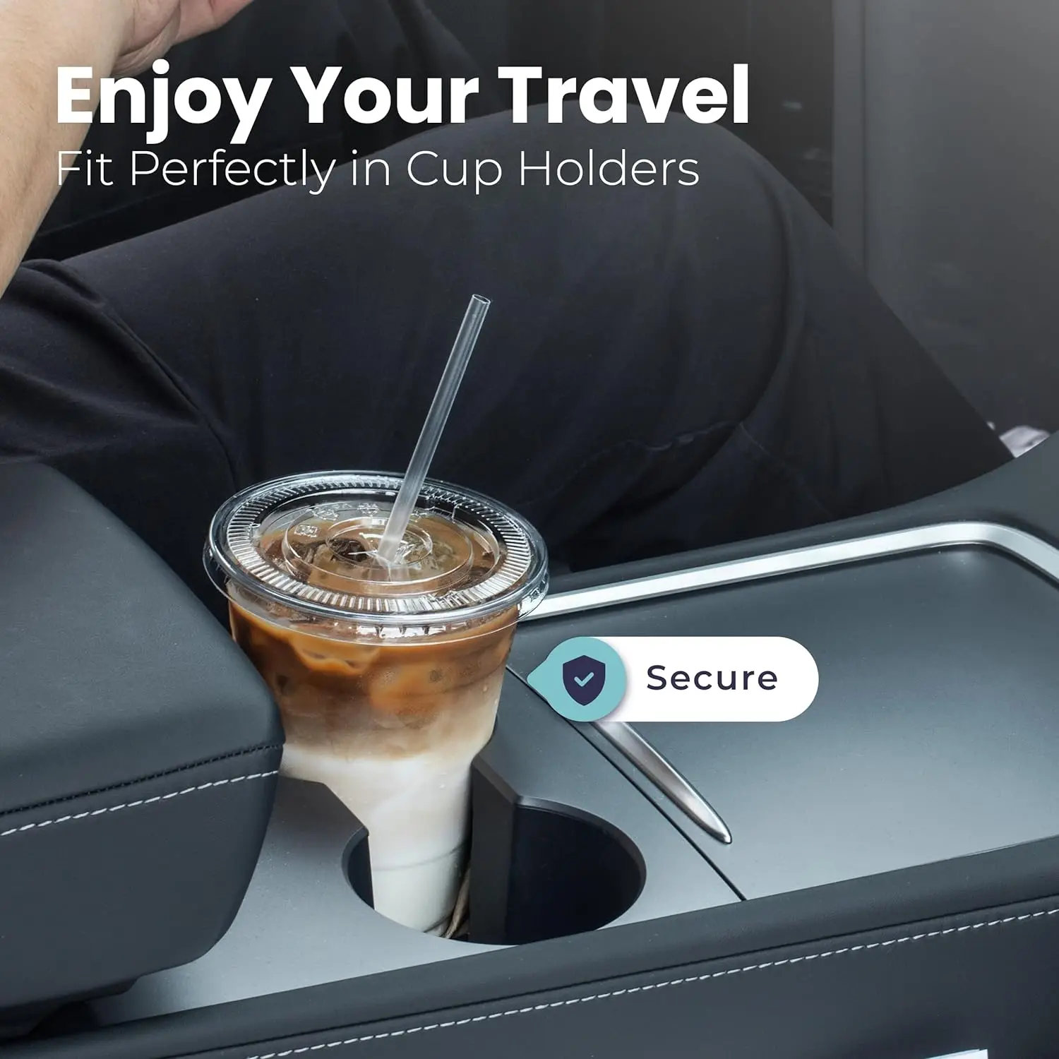 12 oz. translucent plastic cups Flexi Grip 12 oz Round Frosted Plastic Cup - 3 1/4