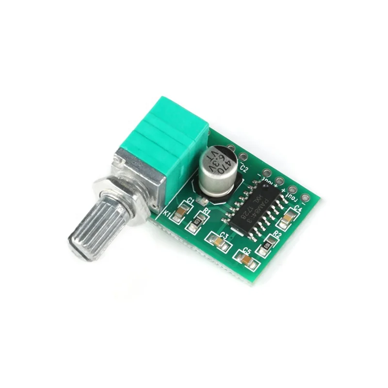 PAM8403 Mini 5V 2 Channel 3W Volume Control USB Power Supply Digital Speaker Audio Power Amplifier Board