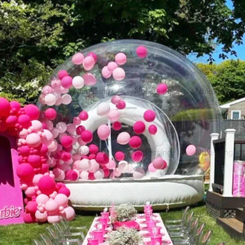 Bubble Bouncy Transparent Inflatable Bounce Bubble House Fun Dome Bubble House with Balloon