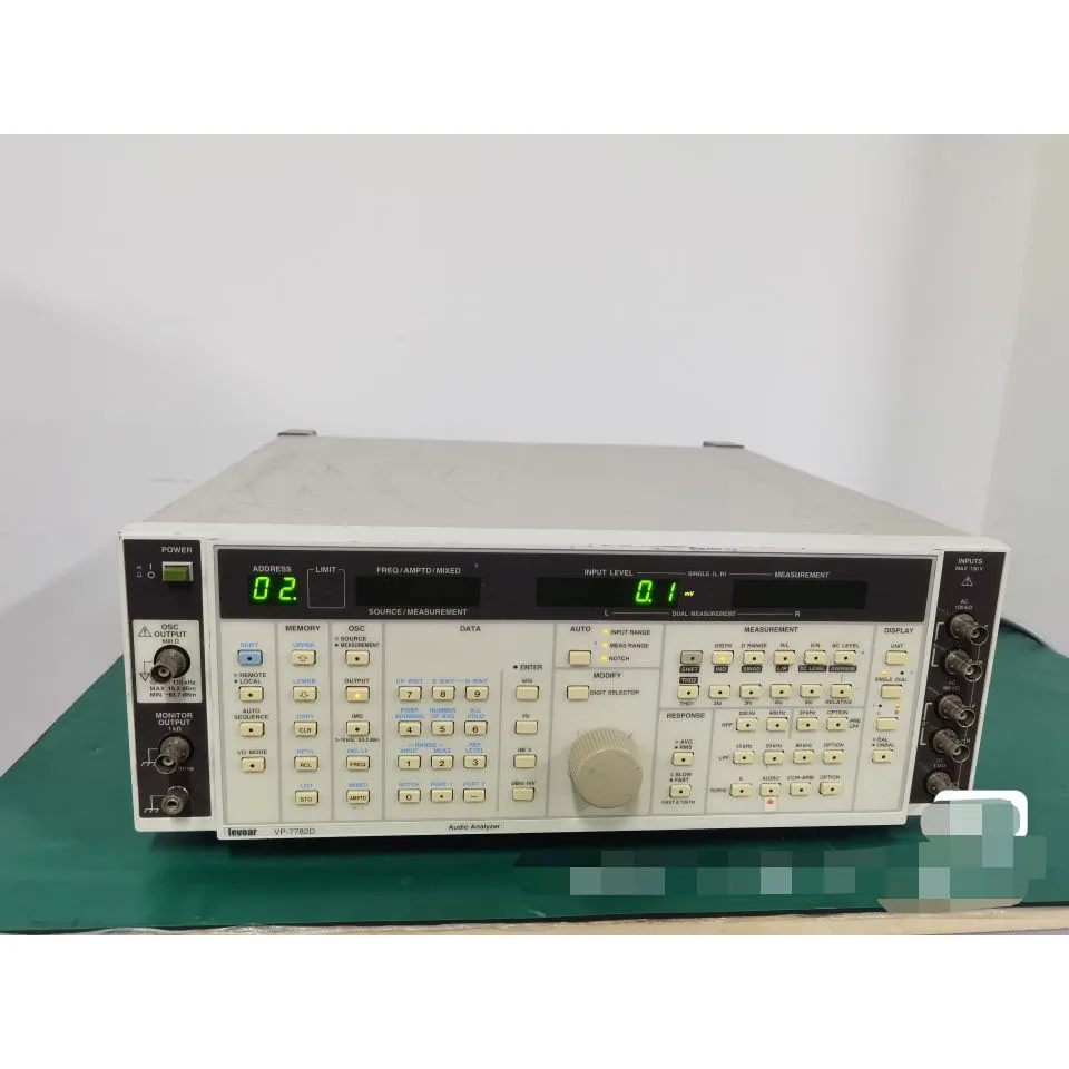 P-anasonic Audio Analyzer Vp-7782d 5hz To 110khz 2channel - Buy P-anasonic  Audio Analyzer Vp-7782d 5hz To 110khz 2channel,P-anasonic Audio Analyzer