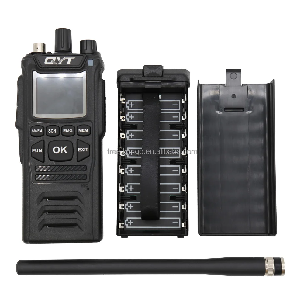 Radio Portatile QYT CB-58 40 Canali AM/FM 27 MHz CB + Cavo Programmazione