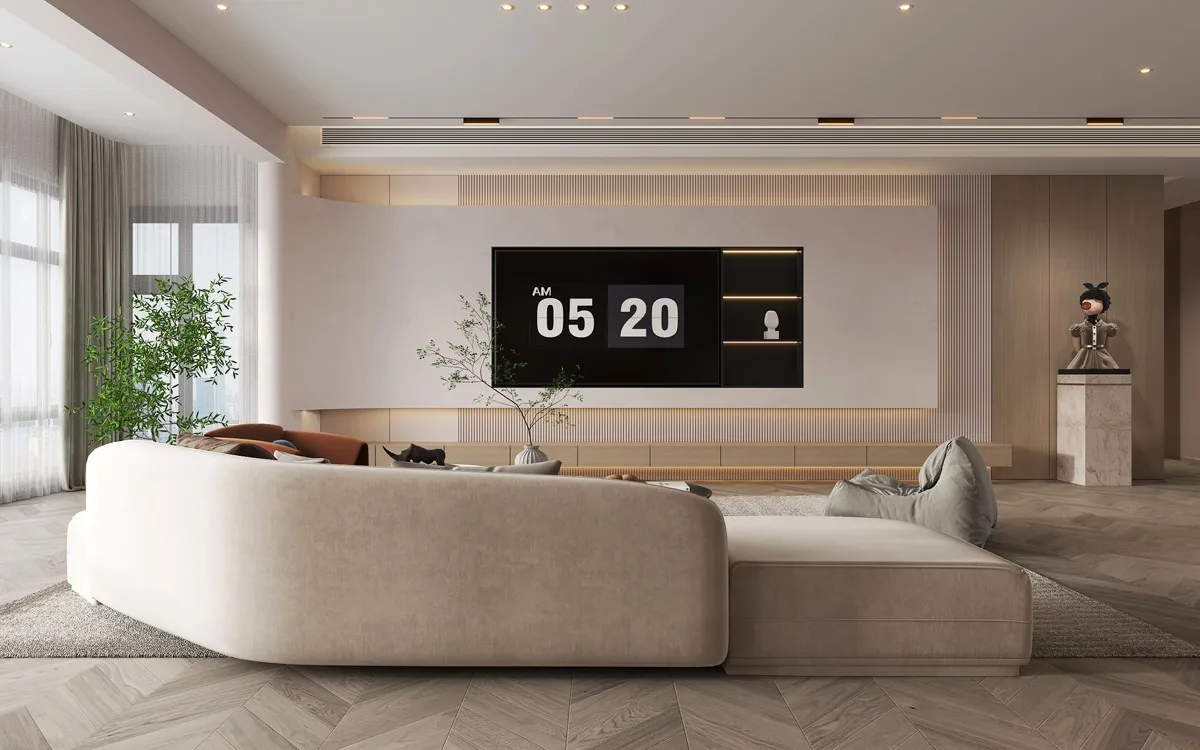 China Made Foreign Trade Export Wardrobe Tv Cabinet Wall Mounted Tv Cabinet Environmental Fashion