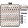Tapis de pique-nique ultrasonique bohème minimaliste