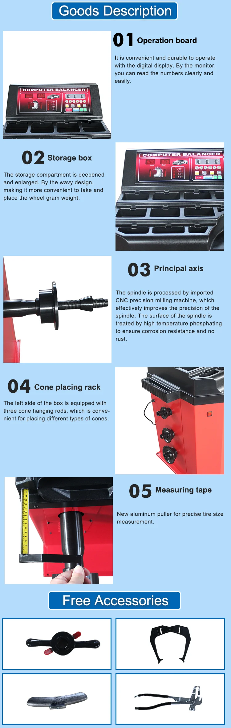 Economical Maintenance Equipment Wheel Balancing Tyre Repair Machine ...