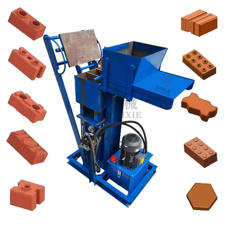 Electric Block Mold Machine Automatic Hydraulic Hollow Clay Brick Making Machine