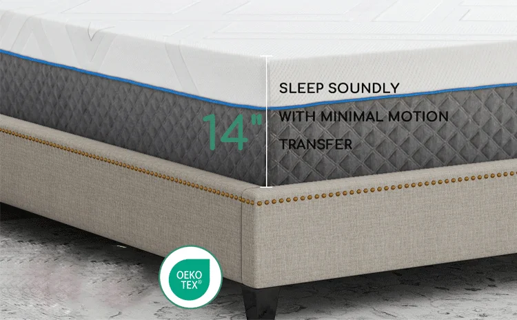 Wholesale Comfortable Tencel Fabric Anti-slip Bottom Washable Single Memory Foam Mattress Cover with Zipper factory