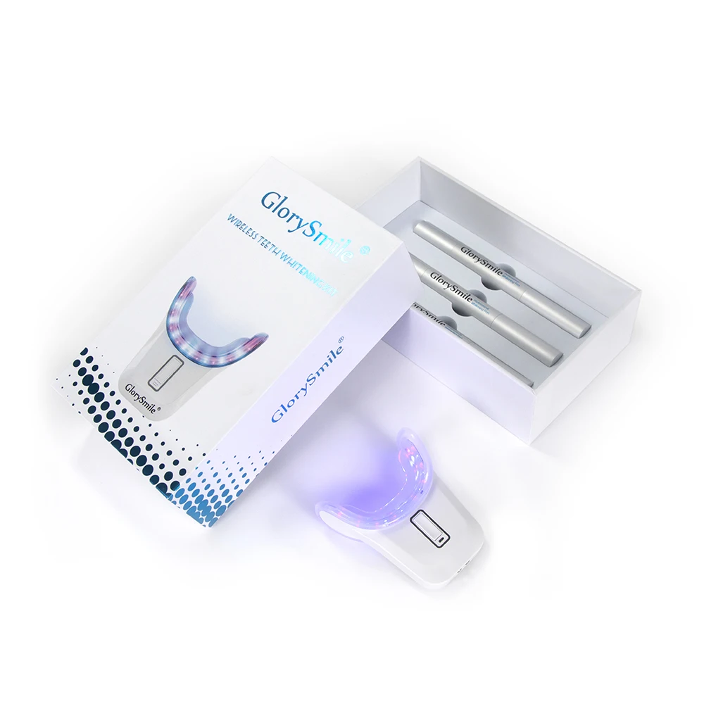 Оптовая продажа, система отбеливания зубов, новейший дизайн, перезаряжаемый набор для отбеливания зубов для дома