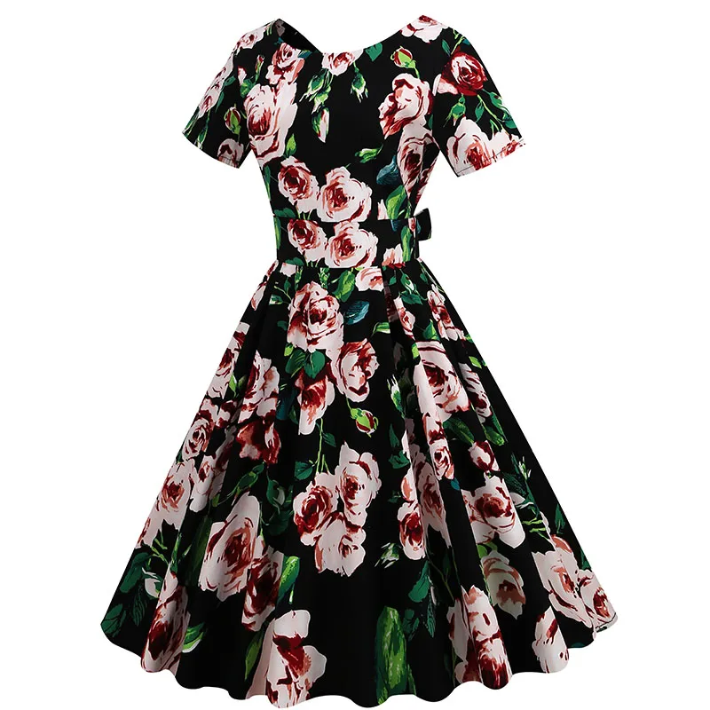 swing dresses for fall Florence Swing Dress in Toile du Jouy – Shopbluebelle main image 0