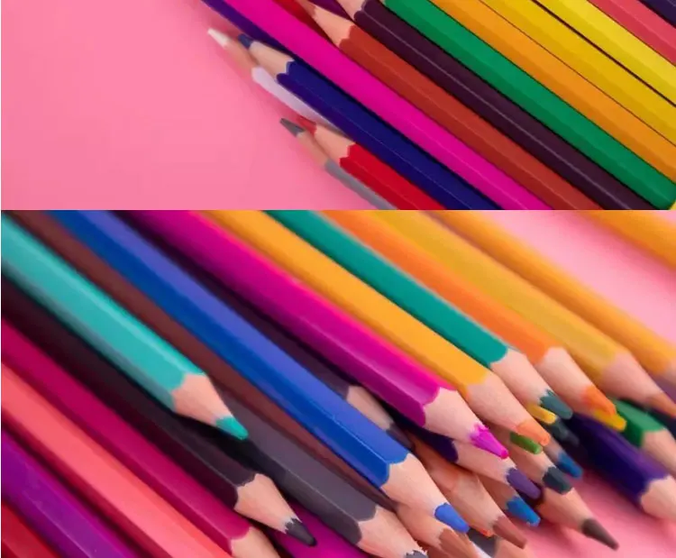 Factory 12 Colors Wooden Pencil Customized Color Non Toxic Pencil Set