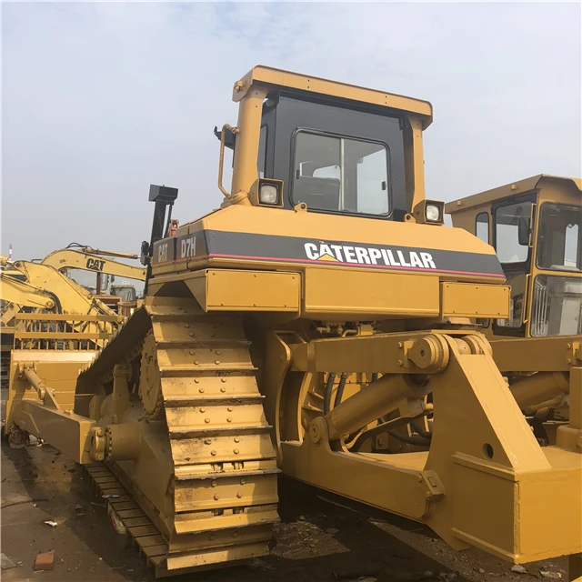 Used Caterpillar D7H D7G D8R D7R D9R D6H Bulldozer with Mitsubishi Engine Low Price Used Crawler Dozer for Sale