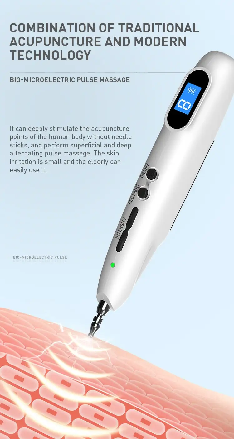 Meridian Analyzer Ear Acupuncture Electrical Stimulation Foot Massager