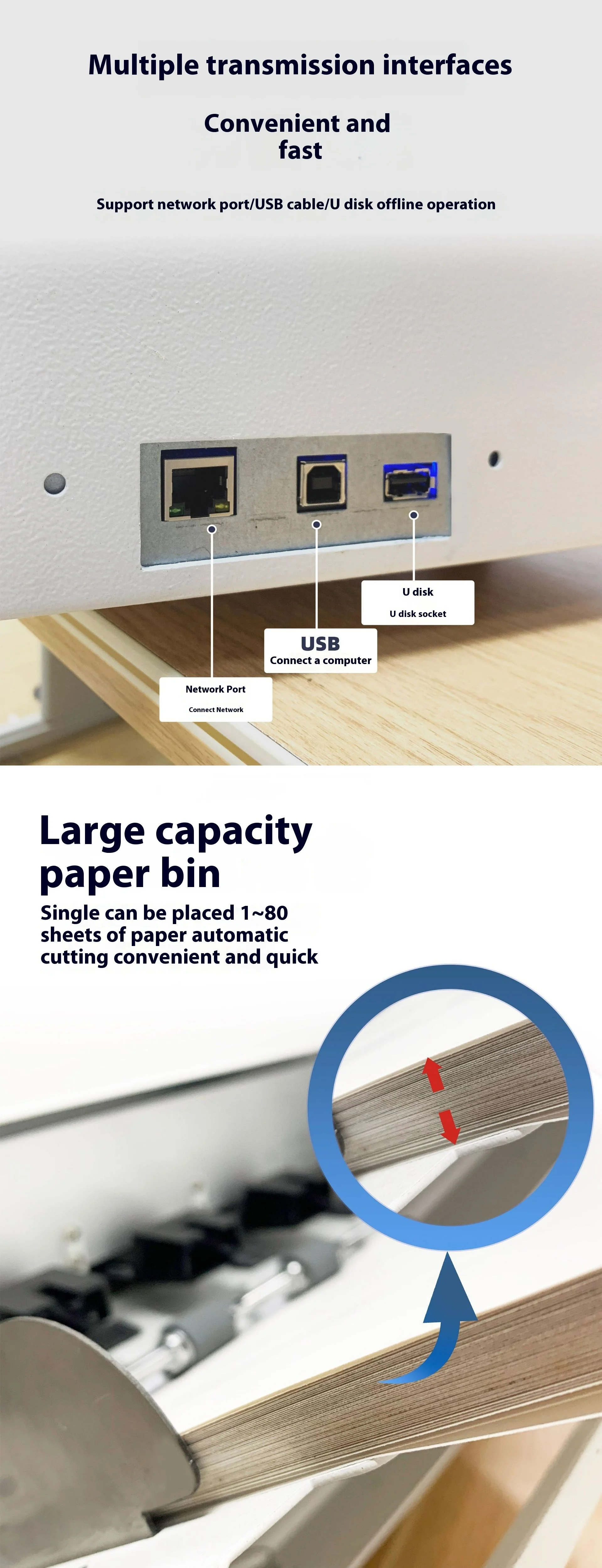 A3+ Digital Automatic Die Cutting Machine Self-Adhesive Label Edge Detection Stepper Motor Powered Convenient Paper Feeding