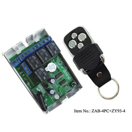 Long Range Rf Remote Controller 433Mhz Water Pump Relay Remote Control ...