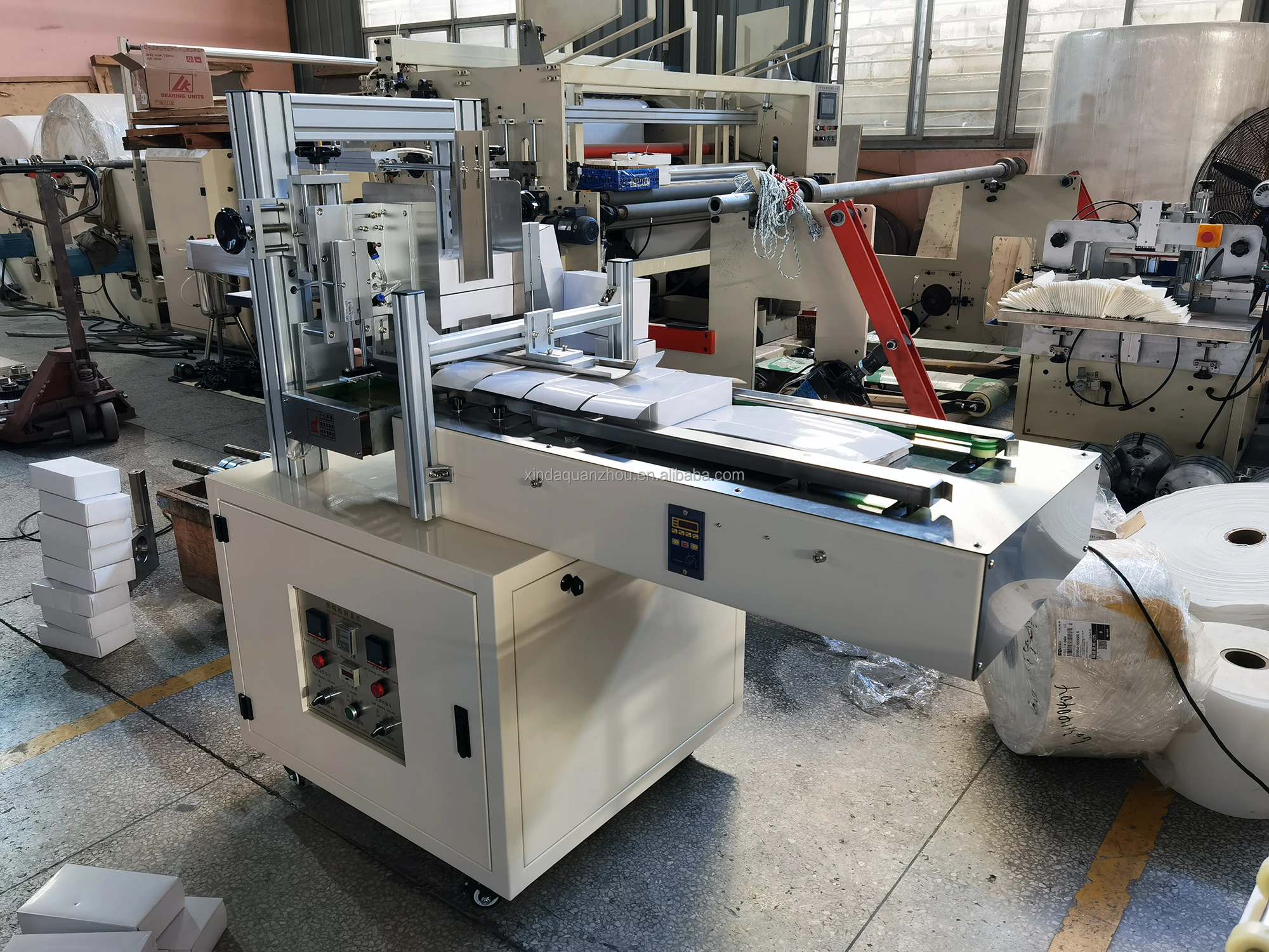 Facial Tissue Paper Carton Box Packing Machine - Xinda Machinery
