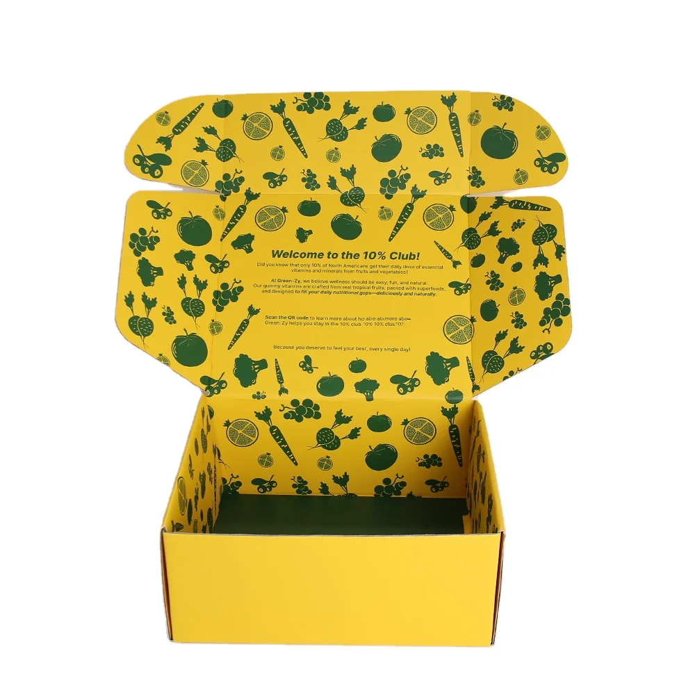 product custom corrugated cardboard folding mailer box for clothing gift  shipping packaging durable paper boxes-5