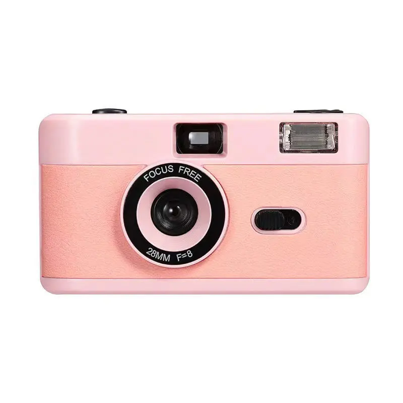⭐️新品⭐️何度も使える！レトロフィルムカメラ フラッシュ付き ピンク 41RneSQjXKL._SS200_.jpg