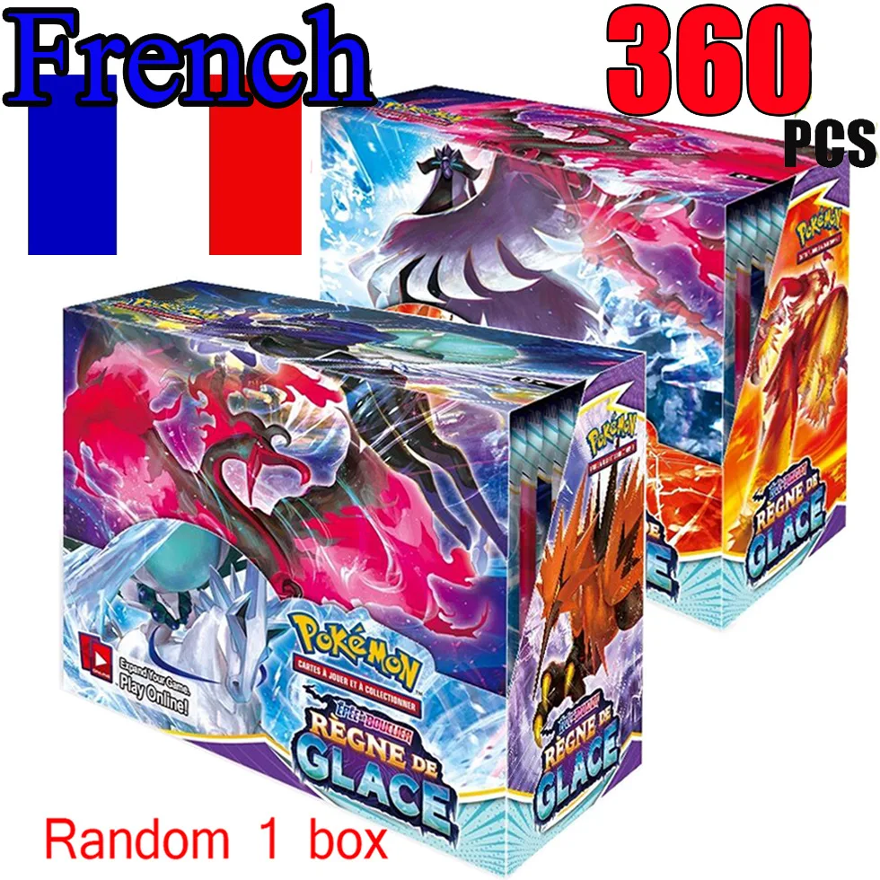 Wholesale High Quality 360pcs/box Pokemon Trading Cards Booster Box Pokemon