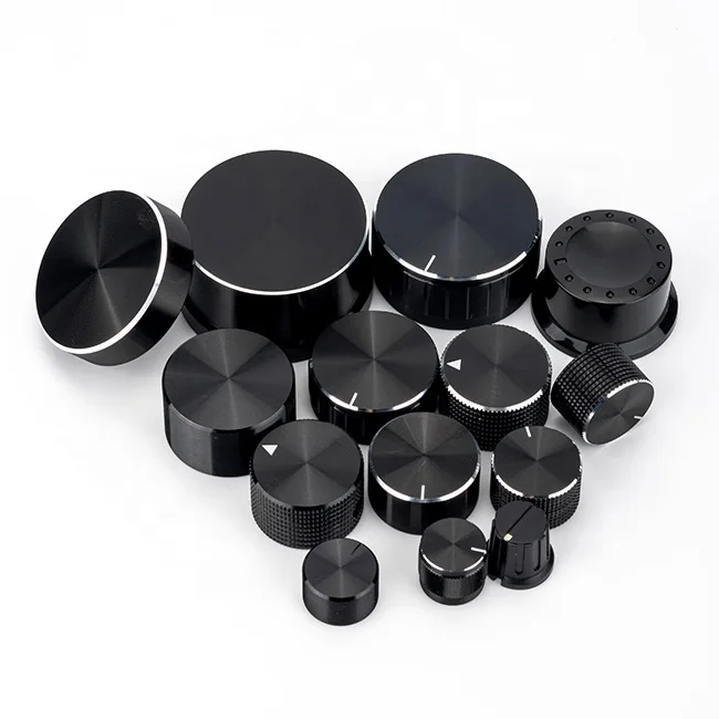 Metal Rotary Encoder Knob Potentiometer 6mm Guitar Knobs Cnc Mixer