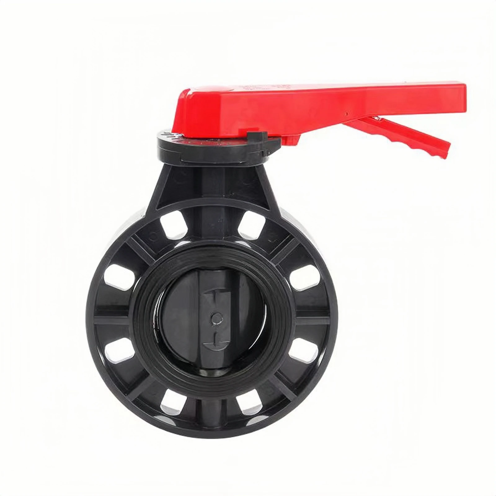 Upvc Manual Flange Plastic Valve Switch Butterfly Valve With Pvc Handle ...