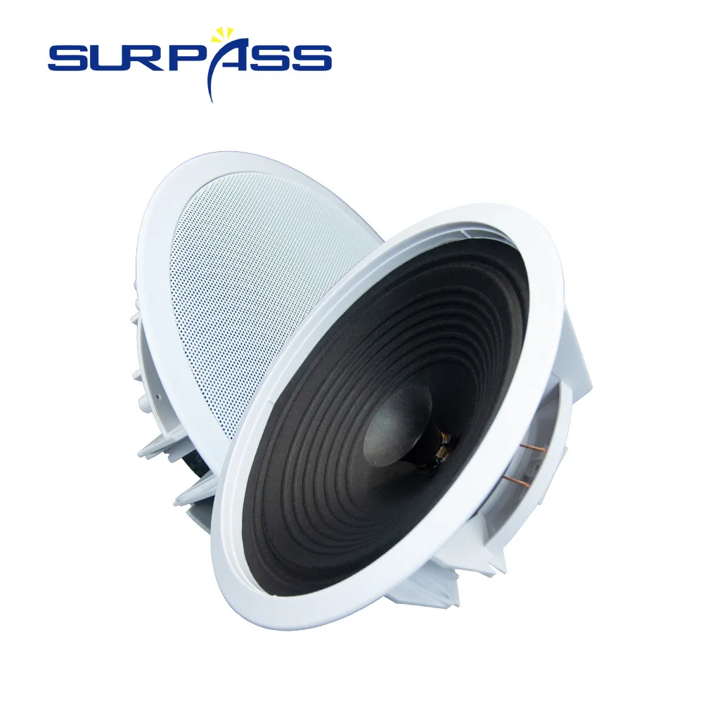 CR815 Surpass CR815 Public Address Broadcast Background Music System 15W Ceiling Speaker 8 Inch Wireless Home Speakers