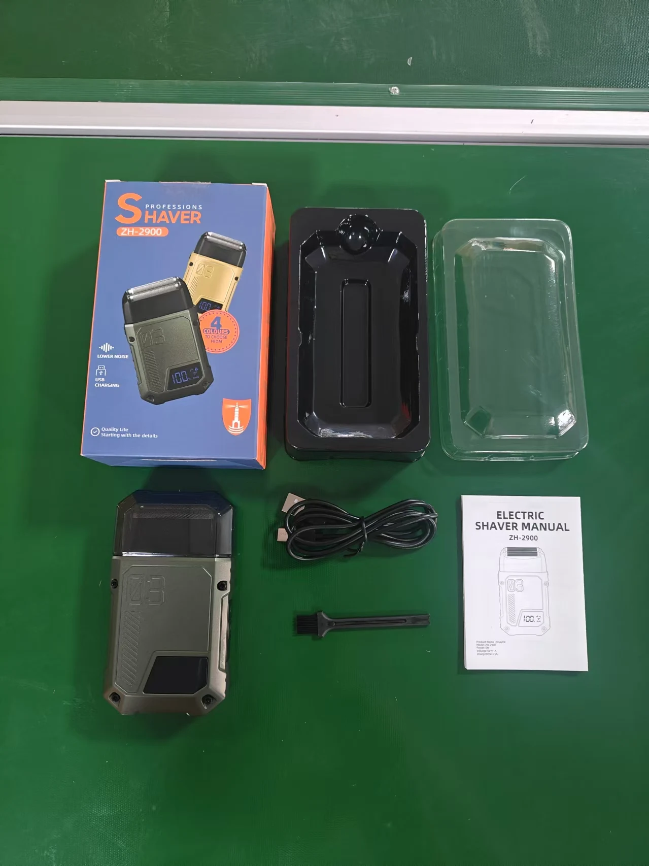 Dual Blade USB Charging Electric Shaver Full Body Water Washing Reciprocating Model for Household RV Use Whitening Optical Head supplier