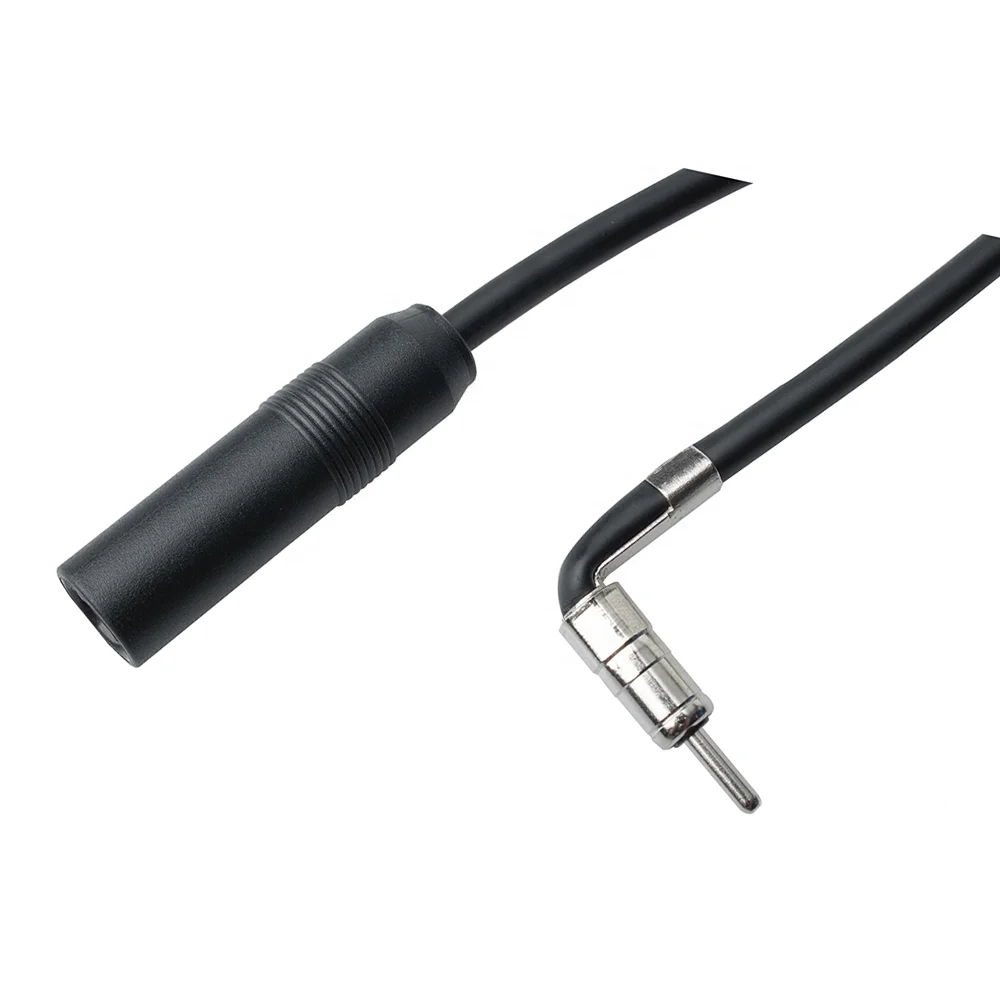 Mini JASO Male Plug to JASO Female Jack Metal Car Antenna Aerial  Cable Adapter Adaptor for Automotive Use DIN Type Connectors