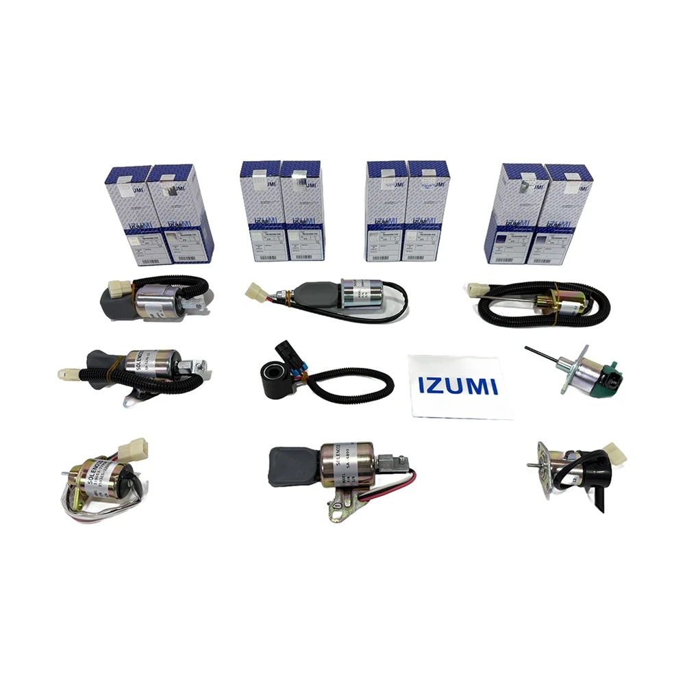 IZUMI 1004-42, 1004-4AA, 1004-4TAB, 1004C, Stop Solenoid Valve for Perkins