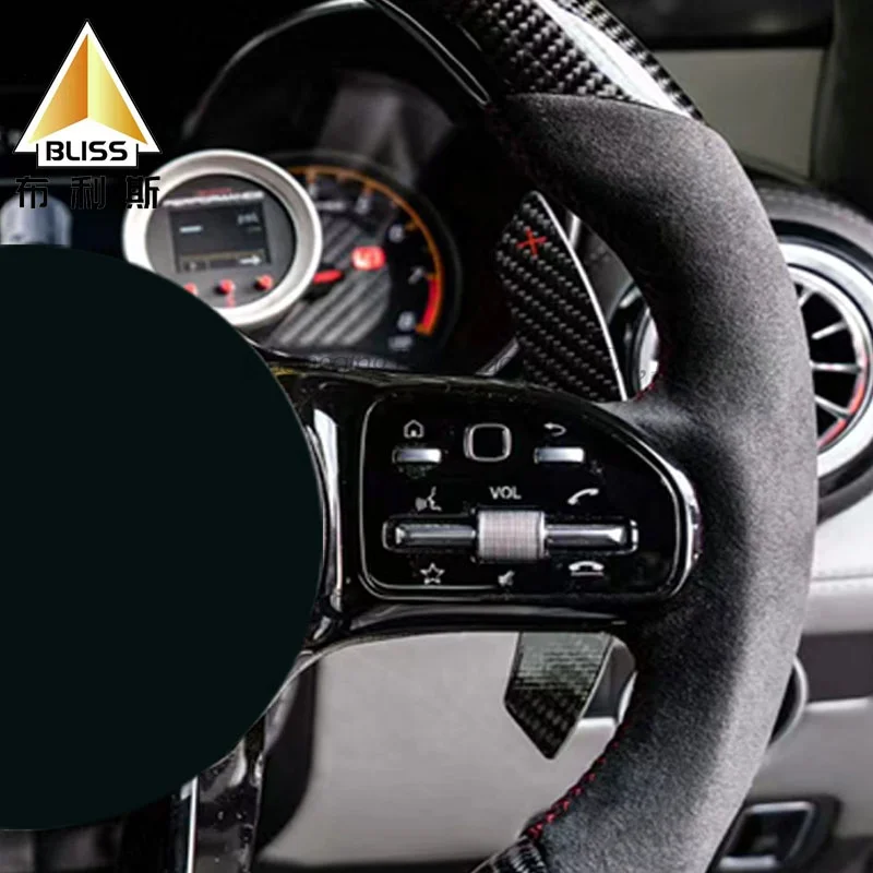 Koolstofvezel Stijl ABS Plastic Dashboard Decoratie Cover Trim Voor RR Sport 2014-2017 Auto Accessoires 2 stks