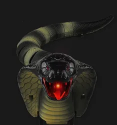 ZG оптовая продажа Змея с дистанционным управлением 2021 пластиковые реалистичные змеи игрушки RC животные игрушки Хэллоуин забавная радиоуправляемая игрушка для детей