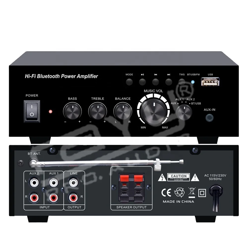 Car Amp Usb Music Player 
