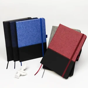 N899 A5 Hardcover E-friendly Notebook with Fabric Cover 96 Sheets Wholesale