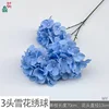 Hortensia copo de nieve de 3 cabezas WY Blue